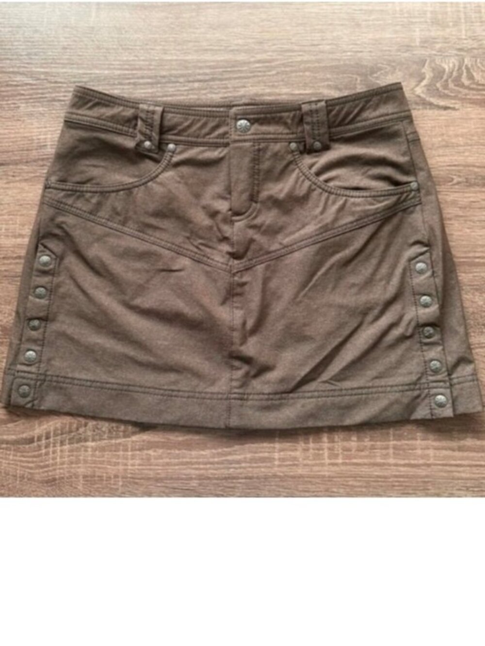 Athleta Snap Side Skirt Streetwear 8